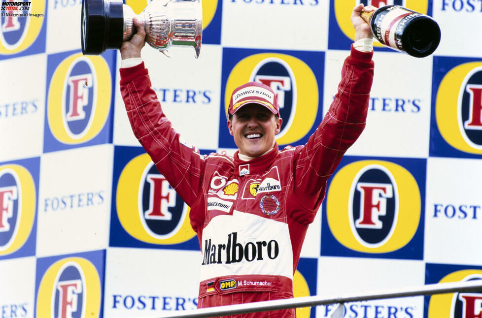 #3: Michael Schumacher (630 Tage zwischen Kanada 2003 und Australien 2005)