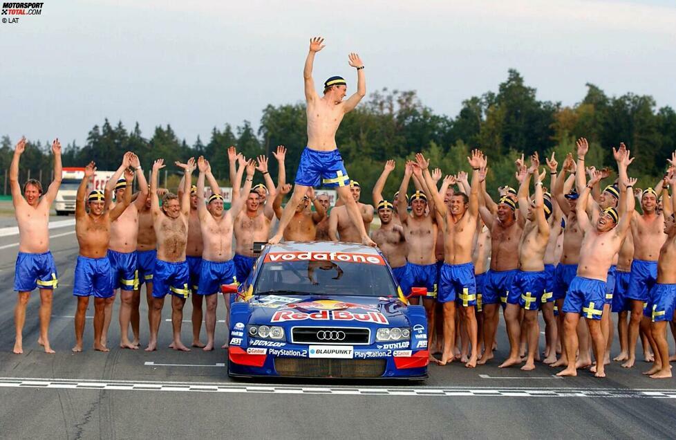 In den Jahren 2004 und 2005 gastiert die DTM im tschechischen Brünn, wo sich Mattias Ekström (Abt-Audi) in der Saison 2004 mit einem Start-Ziel-Sieg seinen ersten von zwei DTM-Titeln sichert.