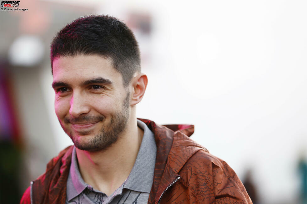 Auch sein Name ist länger als gewöhnlich: Esteban Jose Jean-Pierre Ocon-Khelfane.