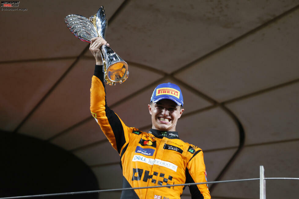In der Kürze liegt die Würze bei Lando Norris. Er hat keine bekannten Zweit- oder Drittnamen.