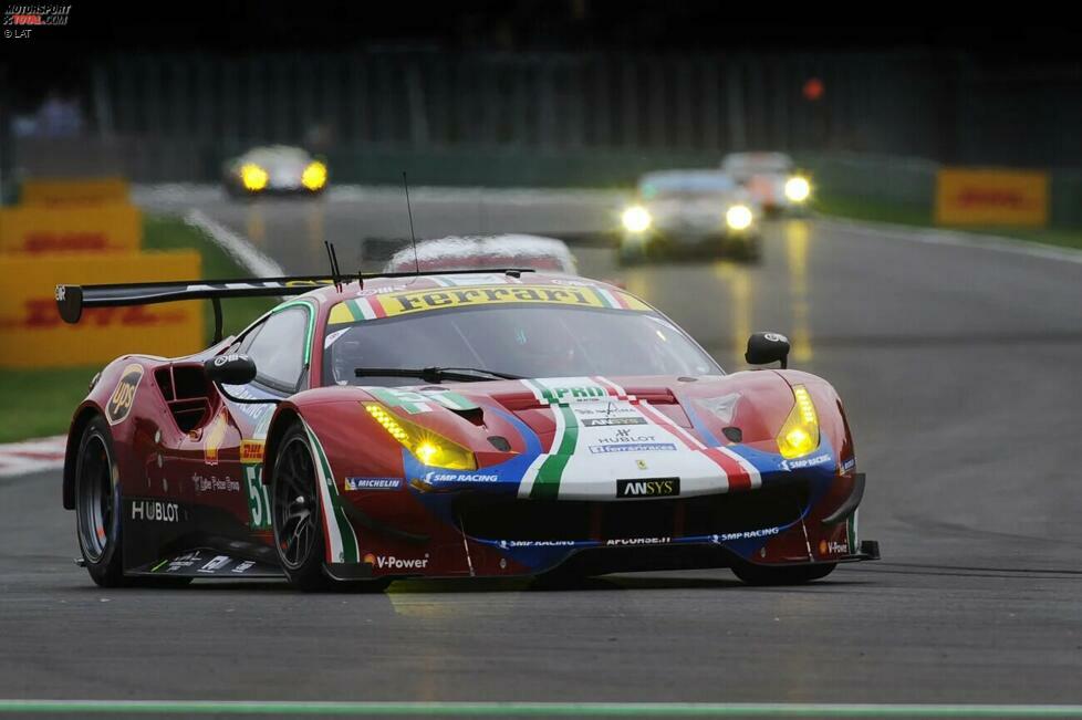 2017 (LMGTE Pro): James Calado/Alessandro Pier Guidi (AF Corse, Ferrari 488 GTE)