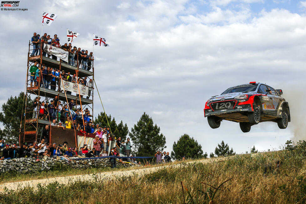 ... und bei der Rallye Italien auf Sardinien.
