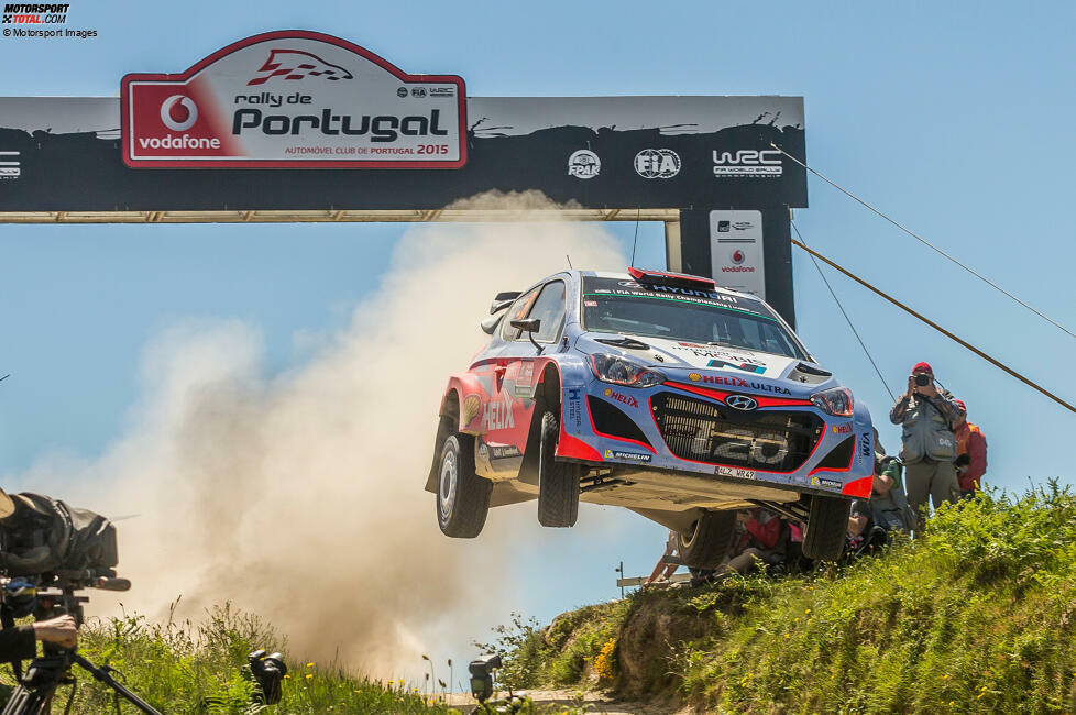 Einer der berühmtesten Sprünge der Rallye-WM ist der 