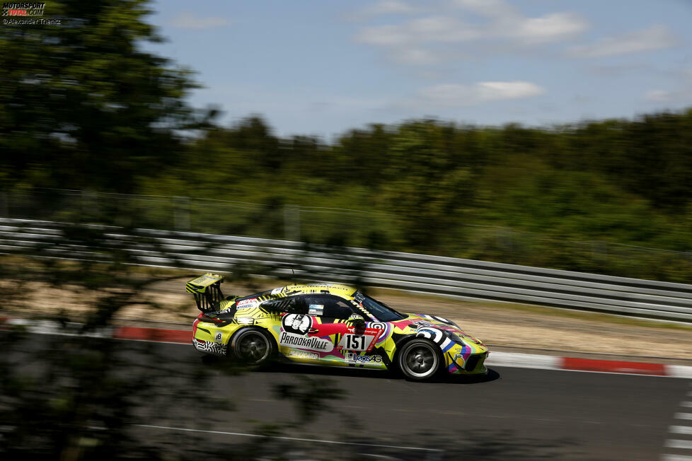 RPM Racing hat den Porsche 911 GT3 Cup in der SP7 nach vorne gebracht. Das Sieger-Quartett: Milan Kodidek, Tim Breidenbach, Han Choi Jang und Kris Cools.