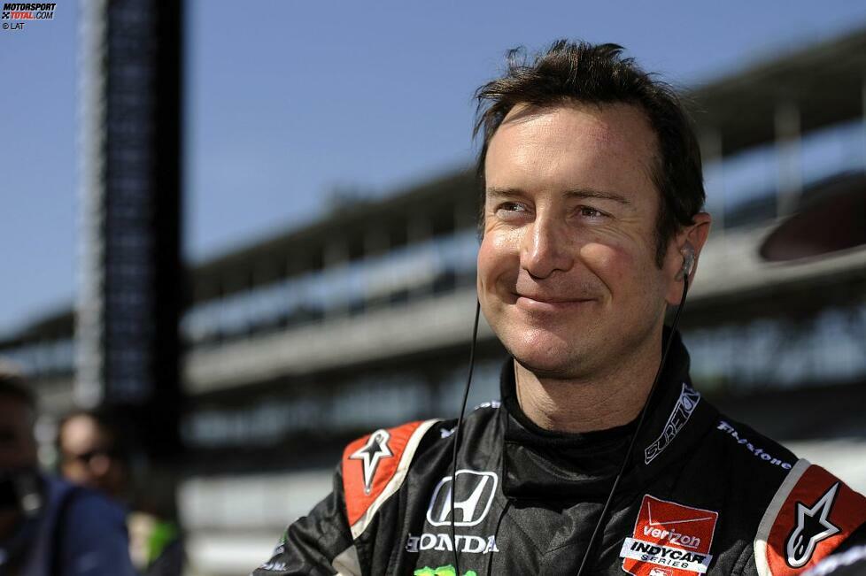 Der Doppelstart des Jahres: Kurt Busch fährt das Indy 500 und wenige Stunden später das Coca-Cola 600 der NASCAR. Der ältere Busch-Bruder verkauft sich bei seinem Indy-Debüt hervorragend.