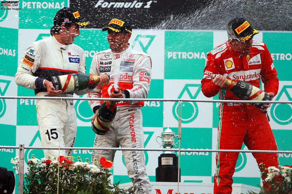 BMW Sauber hatte 2010 den Namen BMW-Sauber-Ferrari und kehrte 2011 zum alten Namen zurück. 2012 sorgte Sergio Perez für Aufsehen, indem er mit seine, exzellenten Reifenmanagement in Malaysia fast das Rennen gewonnen hätte. Trotz eines späten Überholmanövers gegen Alonso landete er am Ende auf dem zweiten Platz.