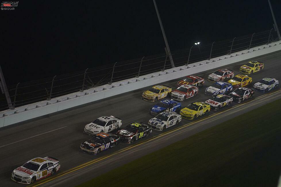 Paukenschlag gleich zum Auftakt: Dale Earnhardt Jr. gewinnt sein zweites Daytona 500 - und die riesige 