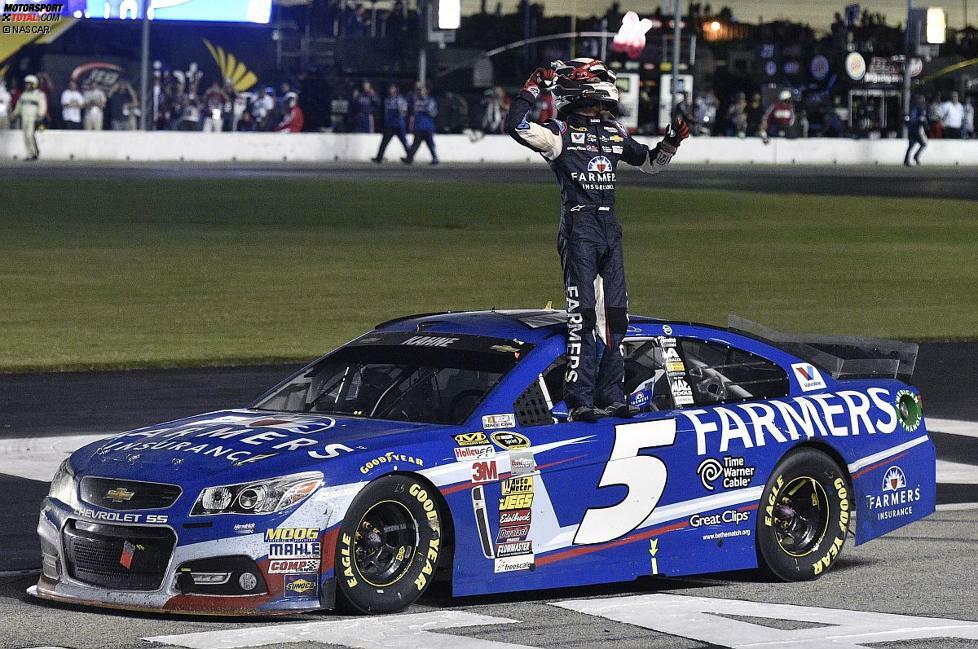 Kasey Kahne, der vierte Hendrick-Pilot im Bunde, fährt eine hundsmiserable Saison - Ausnahme Atlanta. Achtung: Im Hendrick-Stall wächst mit Nationwide-Champion Chase Elliott ein echter Anwärter heran.