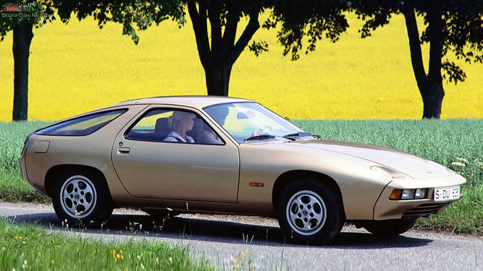 Vor 40 Jahren siegte mit dem Porsche 928 zum ersten und bislang einzigen Mal ein Sportwagen, gleiches gilt für die Marke Porsche. Auf den weiteren Plätzen: BMW 7er und Ford Granada.