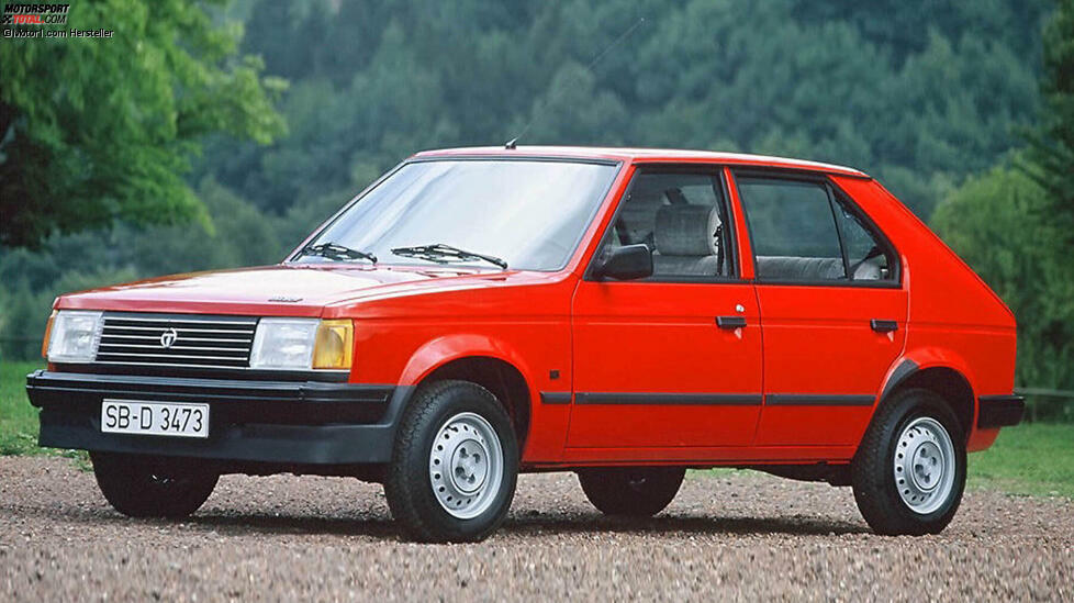 Schon wieder ein Simca: Der moderne Horizon wurde später unter dem Namen Talbot verkauft. Knapp dahinter: Fiat Ritmo und Audi 80.