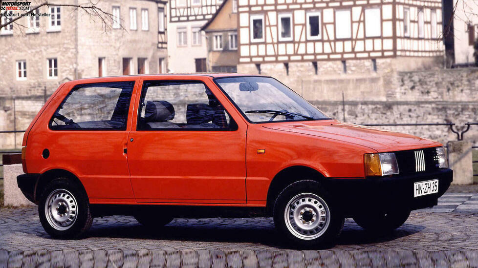 Wie passend: ?Uno? ist das italienische Wort für ?eins? und die Nummer eins war er 1984 beim ?Auto des Jahres?. Auf den weiteren Plätzen: Peugeot 205 und VW Golf.