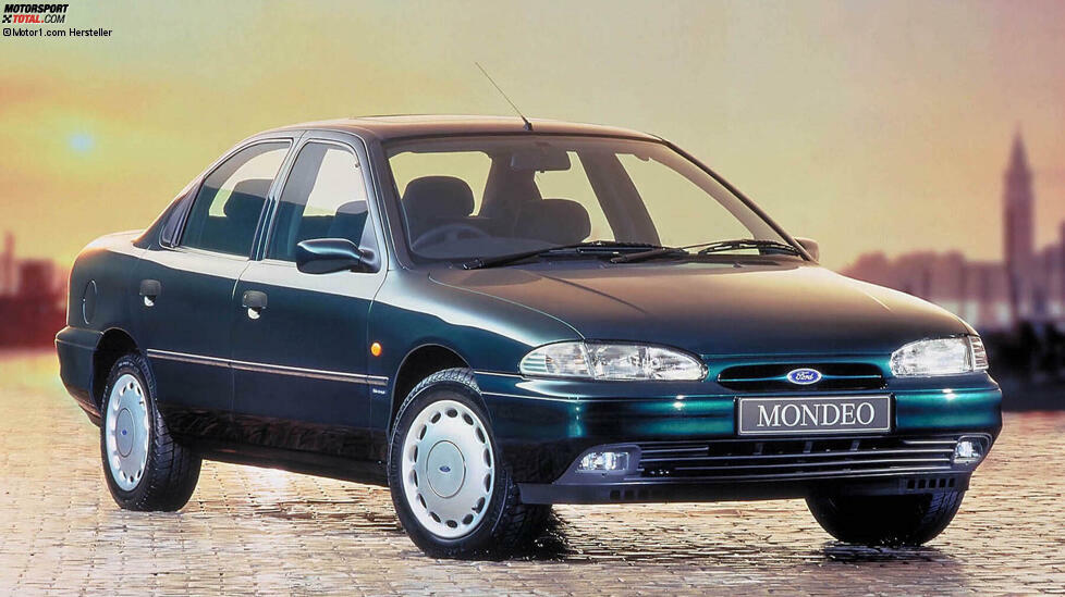 Sieg für ein Weltauto: Der Ford Mondeo konnte sich 1994 vor dem Citroën Xantia und der Mercedes C-Klasse behaupten.