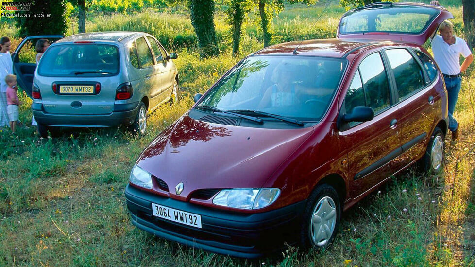 Als einer der ersten Kompakt-Vans auf dem Markt gilt der Renault Mégane Scénic. Er wurde 1997 ?Auto des Jahres? vor dem Ford Ka und dem VW Passat.