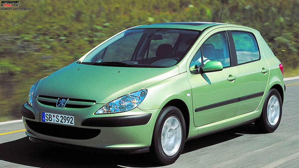 Etwas klarer fiel die Entscheidung im Jahr 2002 aus: Peugeot 307 vor Renault Laguna und Fiat Stilo.