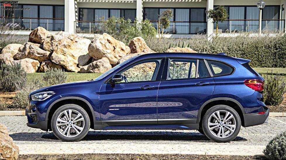 Der BMW X1 ist mit 4,43 Metern etwa sechs Zentimeter kürzer als der neue Audi Q3, der Radstand ist jedoch fast identisch. Auch beim Antrieb gleichen sich die beiden Autos: Beie haben normalerweise Frontantrieb, Allradantrieb gibts optional.