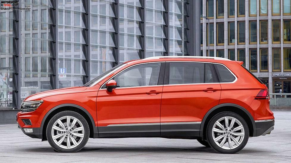 Der Tiguan hat mit 4,49 Meter Länge und 2,68 Meter Radstand fast auf den Zentimeter genau die gleichen Maße wie der neue Q3. Sagen Sie jetzt nicht: Logisch, die basieren ja auch beide auf dem MQB, denn das gilt für VW Polo und VW Tiguan genauso.