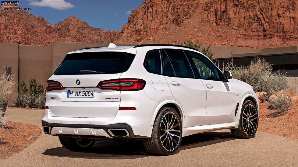Der alte X5 hatte wie der alte GLE permanenten Allradantrieb. Beide Autos schwenken nun um. Der X5 hat künftig in allen Versionen einen variablen Allradantrieb, der GLE nur bei den größeren Motoren. Der variablen Allradantrieb des Q7 hat eine Kraftverteilung von 40-60, max. sind 70-30 und 15-85 möglich. Flexi-Vorteil für Mercedes und BMW.
