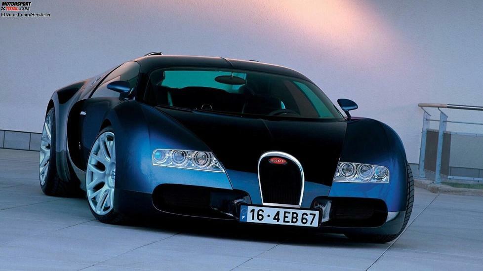Bugatti Veyron EB 18.4 Concept. Vorstellung: Tokyo Motor Show 1999