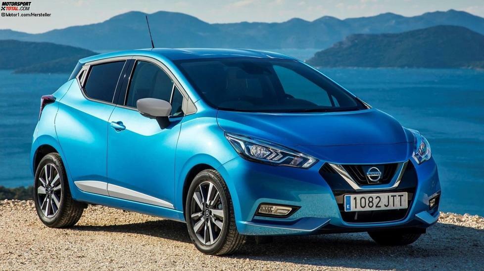 Nissan Micra: Der aktuelle Nissan Micra war eine Revolution in der Geschichte des Modells, nicht nur ästhetisch, sondern auch technisch. Wie Sie sehen können, wurde das Design eindeutig vom Sway inspiriert.