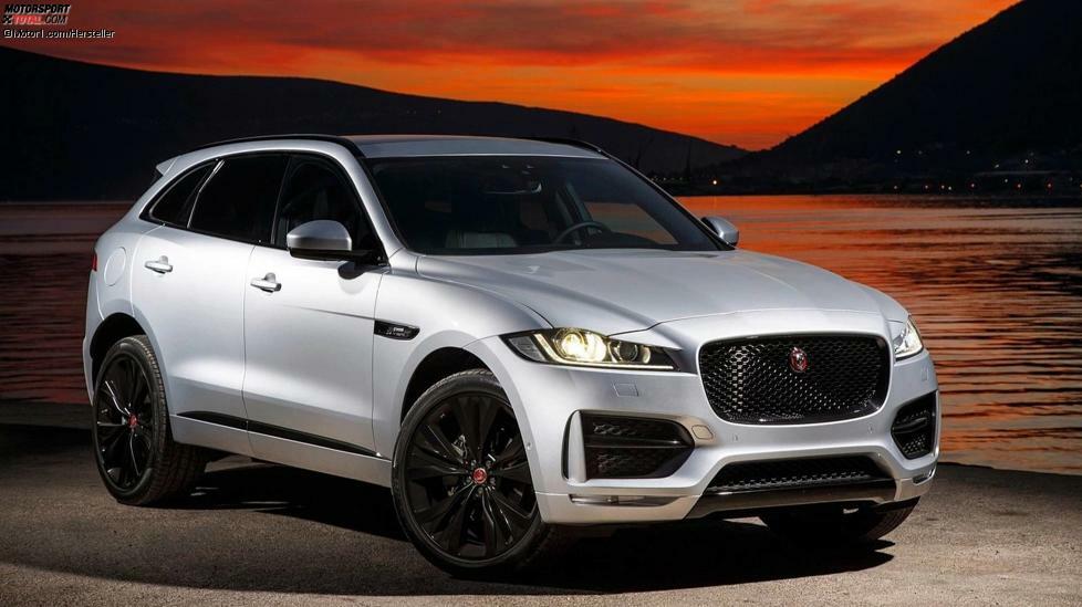 Jaguar F-Pace: Das Konzeptfahrzeug C-X17 nahm das Außendesign des ersten Jaguar-SUVs zu 90 Prozent vorweg. Darüber hinaus haben beide Fahrzeuge ein Aluminiumchassis und einen größtenteils identischen Allradantrieb. Das minimalistische Interieur der Studie wurde allerdings in der Serienversion etwas konventioneller.