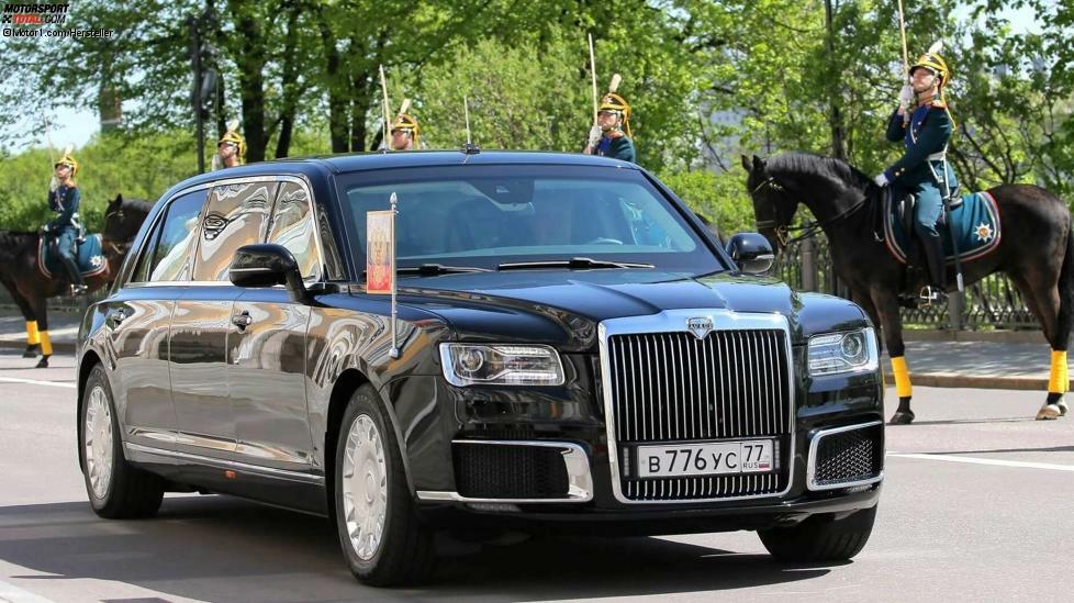 Die Limousine des russischen Präsidenten Wladimir Putin wurde im staatlichen Forschungszentrum der Russischen Föderation 