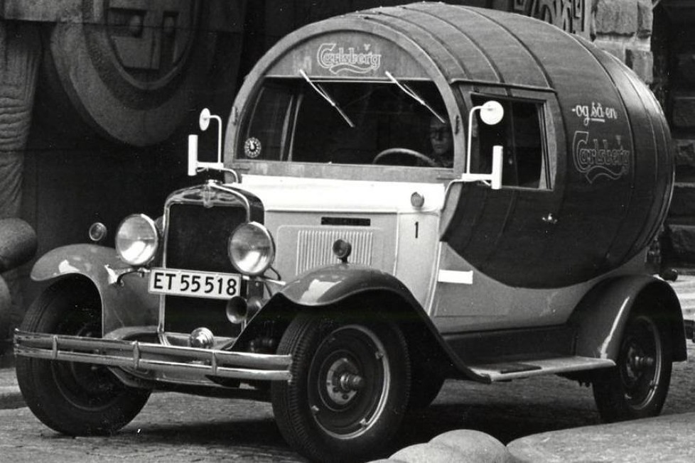 So schön und cool und teils völlig abstrus hat man früher Bier transportiert.