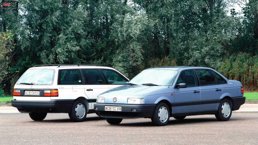 Zwischen 1,1 und 1,4 Tonnen wiegt ein VW Passat B3. Wie gehabt nannte VW den Passat Kombi offiziell Passat Variant. Für ihn entschied sich die große Mehrheit der Kunden. Eine Fließheckvariante wie beim Vorgänger war übrigens schon so gut wie serienreif, wurde dann aber nicht verwirklicht.