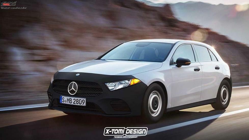 Exakt 26.091 Euro ruft Mercedes für die günstigste A-Klasse auf. Genauer gesagt, den A 160 mit 109 PS. Doch selbst er hat lackierte Stoßfänger. Die Alternative von X-Tomi Design sieht doch schwer nach Dacia aus. Kurios: Den Basismotor mit 1,3 Liter Hubraum im A 160 gibt es tatsächlich in ähnlicher Form auch bei Dacia.