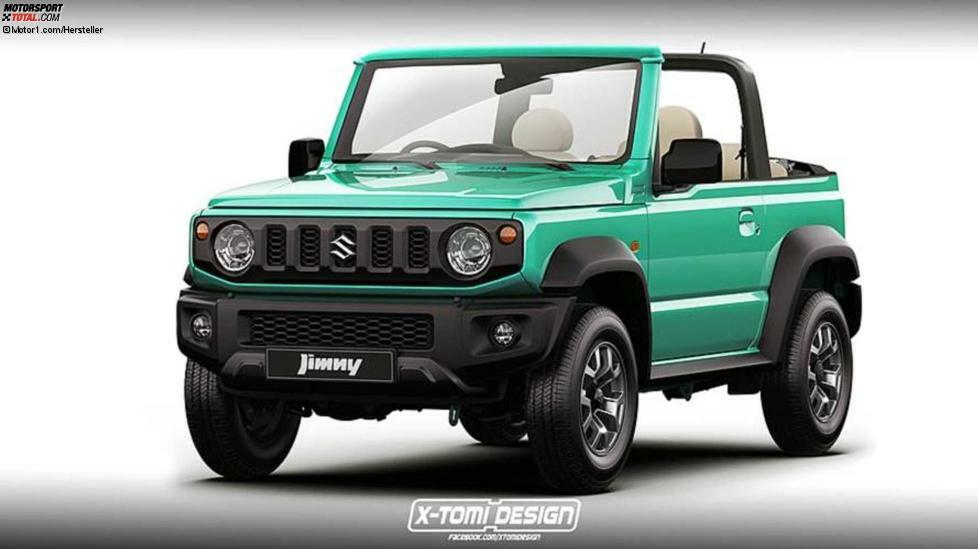 Pixel-Künstler X-Tomi Design zeigt uns, wie ein Suzuki Jimny als Cabrio aussehen könnte. Ein echtes Vorbild gibt es ja, denn der Jimny-Vorgänger Suzuki SJ wurde in den 1980ern ganz selbstverständlich auch mit Stoffdach und Bügel angeboten.
Es gibt derzeit keine Pläne, einen offenen Jimny in die Tat umzusetzen. Wir vermuten aber mal ganz stark, dass die Menschen für eine Freiluft-Version des Knirpses Schlange stehen würden.