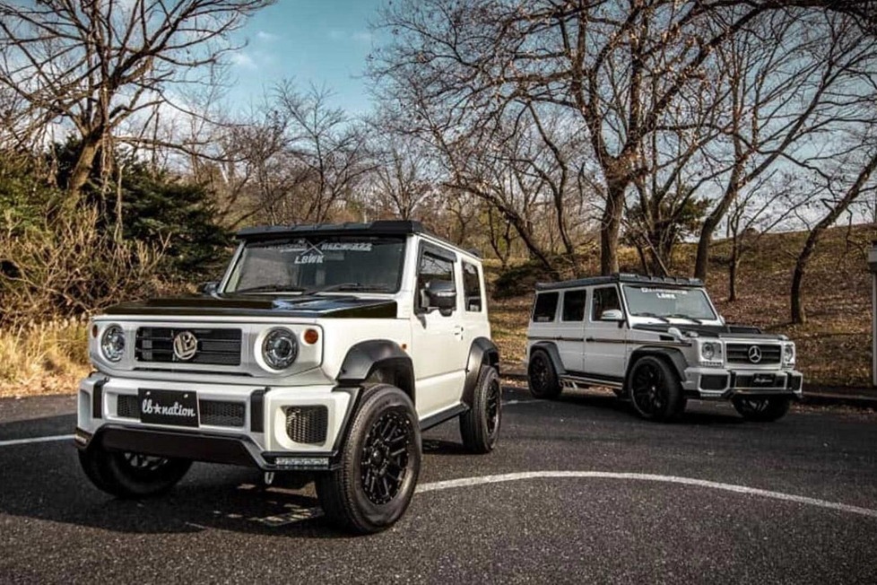 Tuner und Karosserie-Umbauer scheinen einen wahren Narren am Micro-Offroader gefressen zu haben, bauen Pickups, Abenteuer-Gefährte und Mini-G-Klassen.