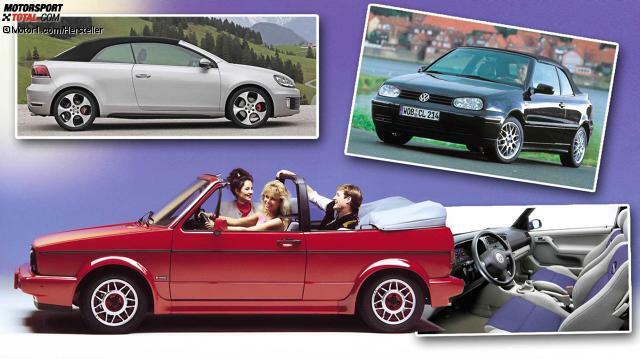 Vom "Erdbeerkörbchen" zum Kultauto: Das VW Golf Cabriolet wird 40 Jahre alt. Wir blicken zurück auf seine Modellgeschichte und Raritäten