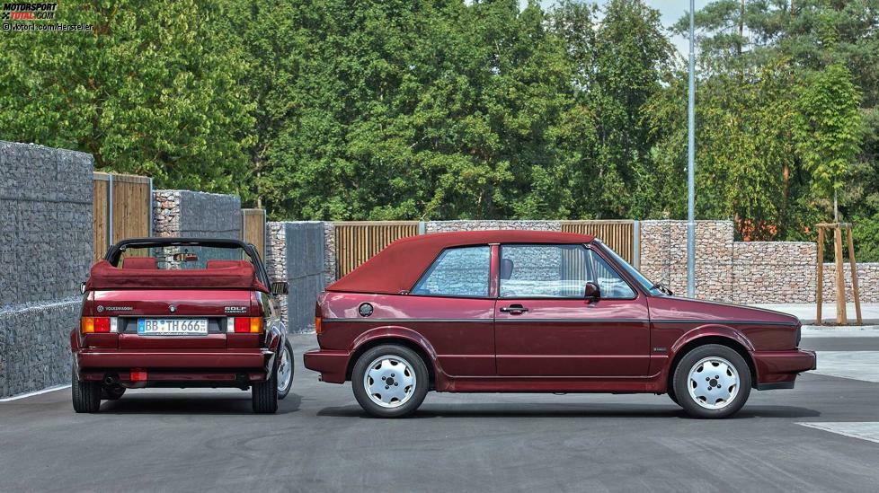 Heute fragt man sich, warum es eigentlich kein VW Golf II Cabriolet gab. Es entstanden durchaus Prototypen, doch zur Premiere des normalen Golf II im Jahr 1983 war der offene Einser-Golf erst vier Jahre auf dem Markt. So ließ ihn VW weiterlaufen und hielt ihn mit optischen Auffrischungen (etwa größere Stoßfänger) aktuell. Die Nachfrage war gut und wurde mit Sondermodellen wie dem hier gezeigten 