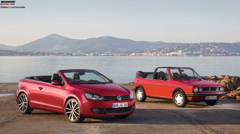 Hatte VW ab 2011 satte drei Cabriolets im Programm (Beetle, Eos und Golf), so sind es seit 2018 gar keine mehr. Bereits 2016 wurde die Produktion des offenen Golf nach gut 170.000 Fahrzeugen in Osnabrück beendet. Ab 2020 soll dort das T-Roc Cabriolet vom Band laufen.