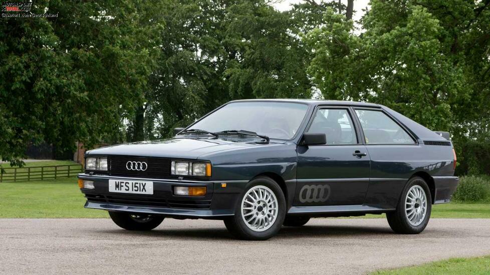 Der quattro ist fraglos eines der wichtigsten Modelle von Audi. Er ist bekannt für seine Rallye-Erfolge, seinen Allradantrieb und seinen Fünfzylindermotor. In seiner ersten Version entwickelte das Aggregat 200 PS und 284 Newtonmeter Drehmoment. Der 2,2-Liter-Turbomotor leistete als