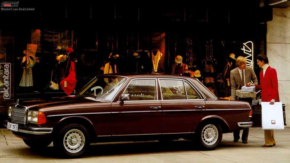 Mercedes machte den Fünfzylinder im Automobil salonfähig: 1974 kam der 240 D 3.0 auf den Markt, dessen Dieselmotor von Ferdinand Piech entwickelt worden war. Ab 1976 lief das Aggregat im 300 D der Baureihe 123 weiter. Für die USA bekam der OM 617 (interne Bezeichnung) zusätzlich Turboaufladung und fand seinen Weg sogar in die S-Klasse.