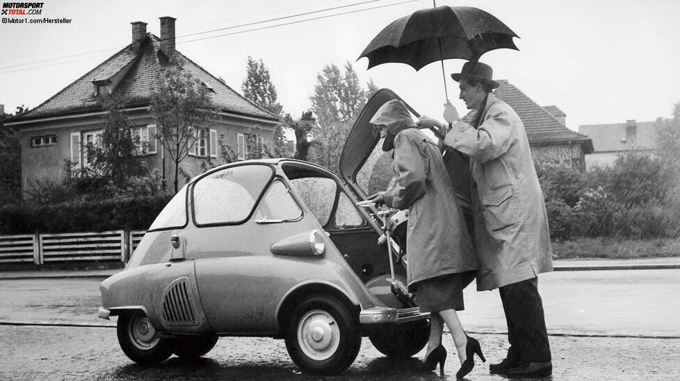 Die Isetta ist wahrscheinlich nicht das erste Auto, wenn Sie an BMW denken, aber das 