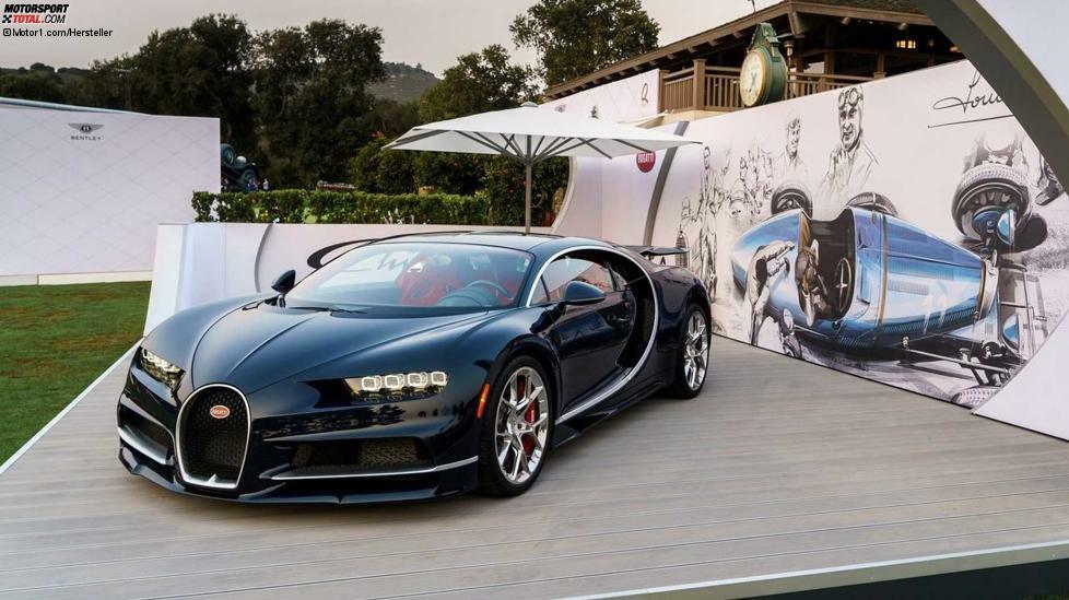 Der Bugatti Chiron wurde 2016 als Nachfolger des Veyron vorgestellt. Er holt 1.500 PS aus seinem 8,0-Liter-W16-Motor. Kürzlich gab es die Veyron-Varianten Divo und La Voiture Noire zu feiern, die genauso viel Kraft haben.