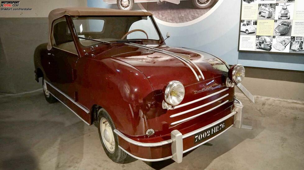 Auch in Frankreich grassierte ab 1945 das Kleinstwagen-Fieber. Der Ingenieur Robert de Rovin baut zwischen 1950 und 1953 den 13 PS starken D-4 in rund 1.200 Exemplaren. 1959 ist Rovin bankrott.