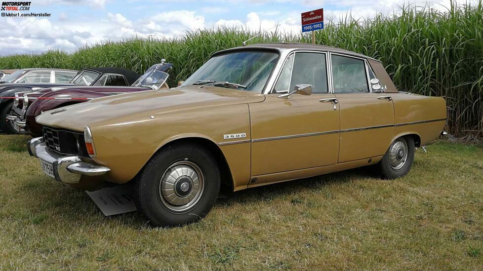 Englische Autos konnten auch solide sein. So wie der Rover P6. Er ist stark unterbewertet, obwohl der hier gezeigte 3500 einen kräftigen V8 unter der Haube hatte. Über die Farbe lässt sich streiten, doch ich sage: Nehm ich!