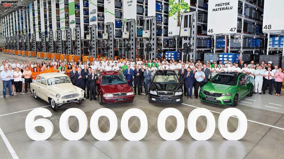 Im Juni 2017 feierte Skoda insgesamt sechs Millionen gebaute Octavia. Inzwischen beträgt die Zahl sogar 6,5 Millionen. Und die Erfolgsgeschichte geht weiter: Noch 2019 soll  des Octavia vorgestellt werden.