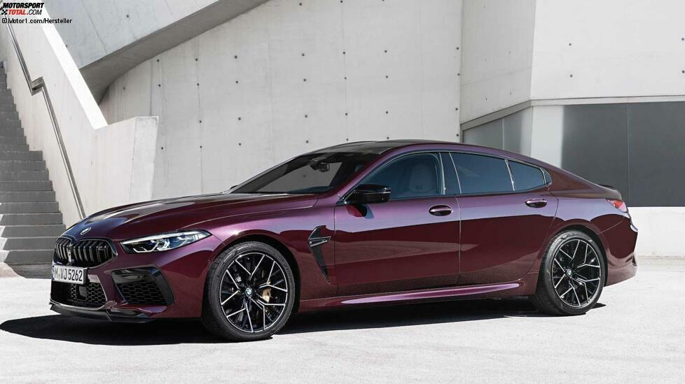 Neben dem 2er Gran Coupé präsentierte BMW Anfang Oktober auch das M8 Gran Coupé. Der doppelt aufgeladene 4,4-Liter-V8 produziert 600 PS, während der leistungsstärkere M8 Gran Coupé Competition 617 PS bringt. Das M8 Gran Coupé dürfte auf dem BMW-Stand im Mittelpunkt stehen, wenn sich die Messetore in L.A. öffnen. Wir hoffen, dass es den gleichen lila Lack hat wie auf unserem Bild.
Alles über die neue M8-Version:BMW M8 Gran Coupé: AMG GT 63 S-Gegner kommt mit 625 PSBMW Concept M8 Gran Coupé