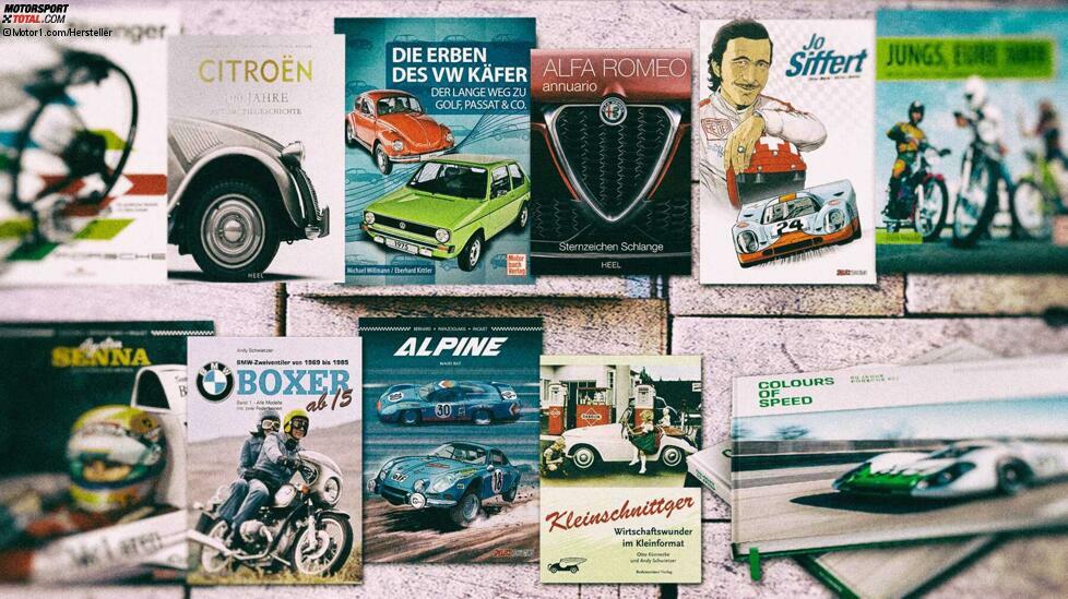 Bald steht Weihnachten vor der Tür. Aber was soll man schenken? Wie wäre es mit einem Buch? Wir zeigen die neuesten Titel im Bereich Auto und Motorrad.