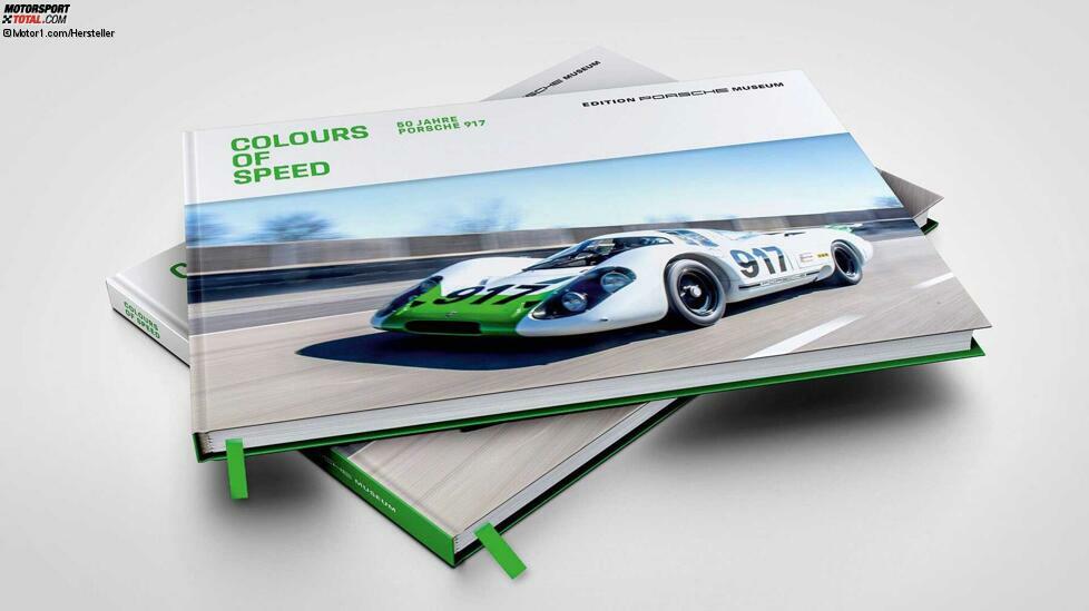 Edition Porsche Museum: Colours of Speed: 50 Jahre Porsche 917. ISBN: 978-3-61330-909-8, 320 Seiten, Preis: 19,95 Euro