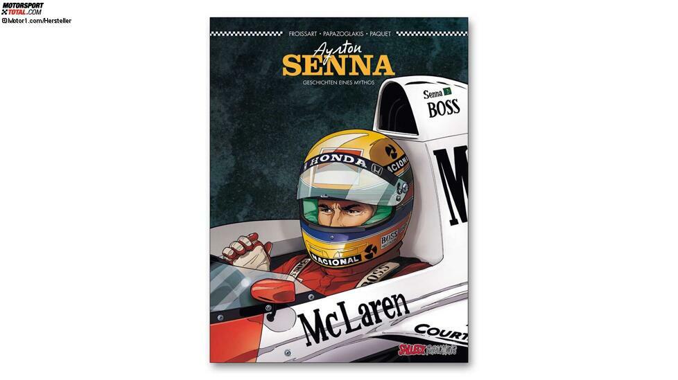 Froissart/Papazoglakis/Paquet: Ayrton Senna, Geschichten eines Mythos. ISBN 978-3-89908-580-8, 48 Seiten, Preis: 12,90 Euro