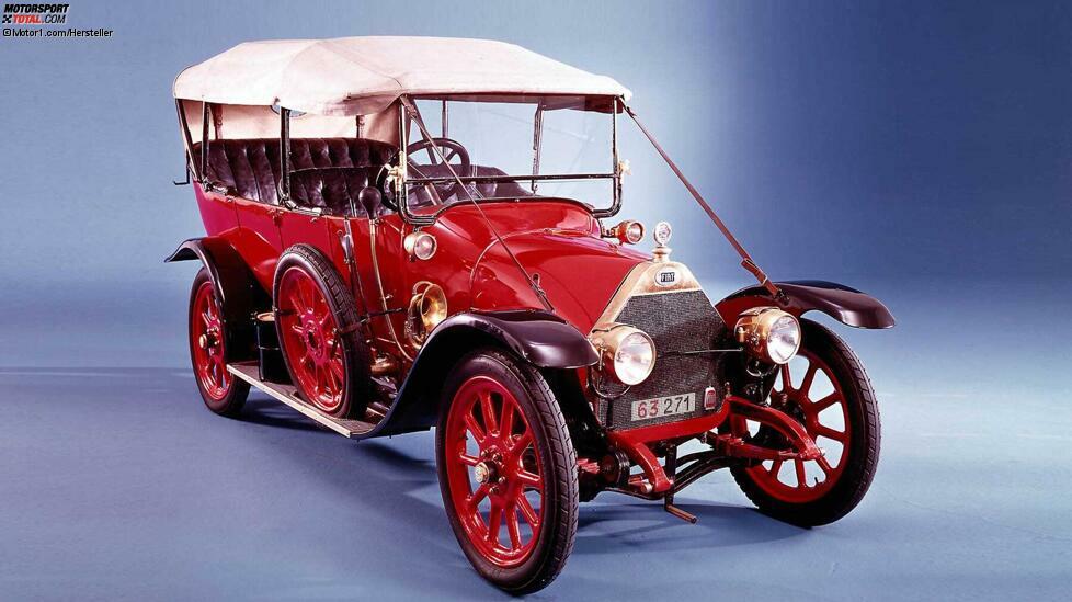 Recht früh begann Fiat mit dem Export in andere Länder. Doch der Durchbruch zum Massenhersteller erfolgte 1912 mit dem Typ 