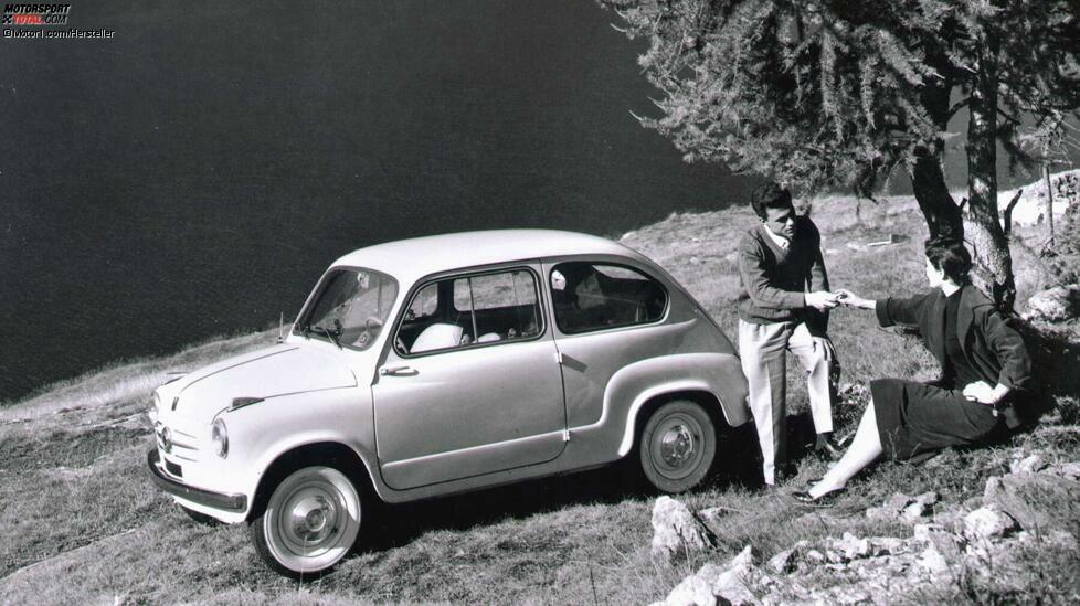 Heute ist der Fiat 600 beinahe vergessen, obwohl er ab 1955 die Volksmotorisierung in Italien einläutete. Und nicht nur dort: Der anfangs 23 PS starke Wagen wurde auch in Deutschland (NSU Jagst), Österreich (Steyr-Fiat), Spanien (Seat) und Jugoslawien (Zastava) gebaut. Erst 1985 lief die Serienproduktion des 