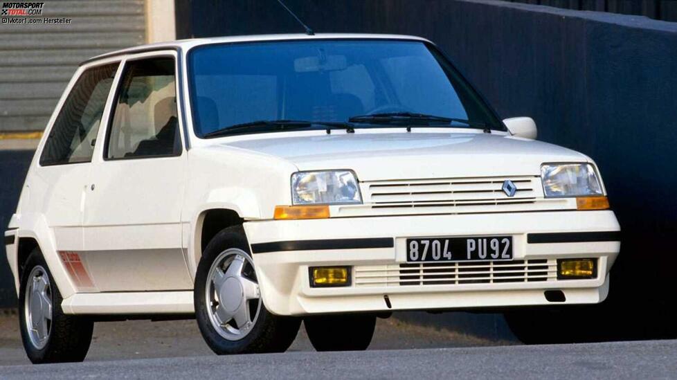 Der Renault 5 GT Turbo von 1985 verdankt seinen Ruhm einem 1,4-Liter-Turbomotor mit 115 PS (120 in Stufe 2). Mit einer Höchstgeschwindigkeit von 201 km/h war der 