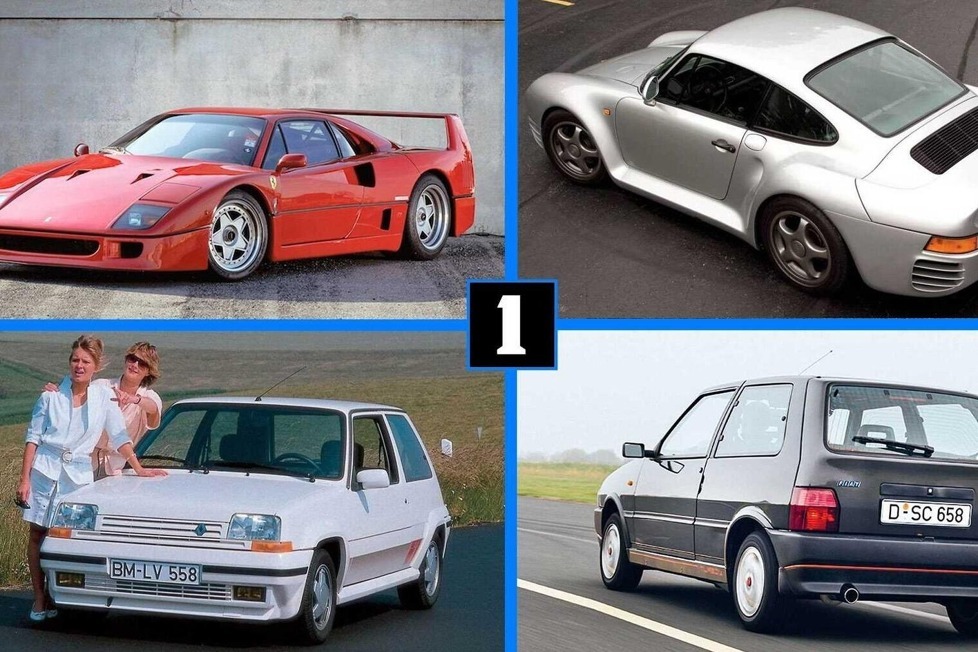 In dieser Liste lassen wir fünf mythische Duelle aus den 1980er-Jahren Revue passieren - Dabei sind spektakuläre Autos aus verschiedenen Segmenten