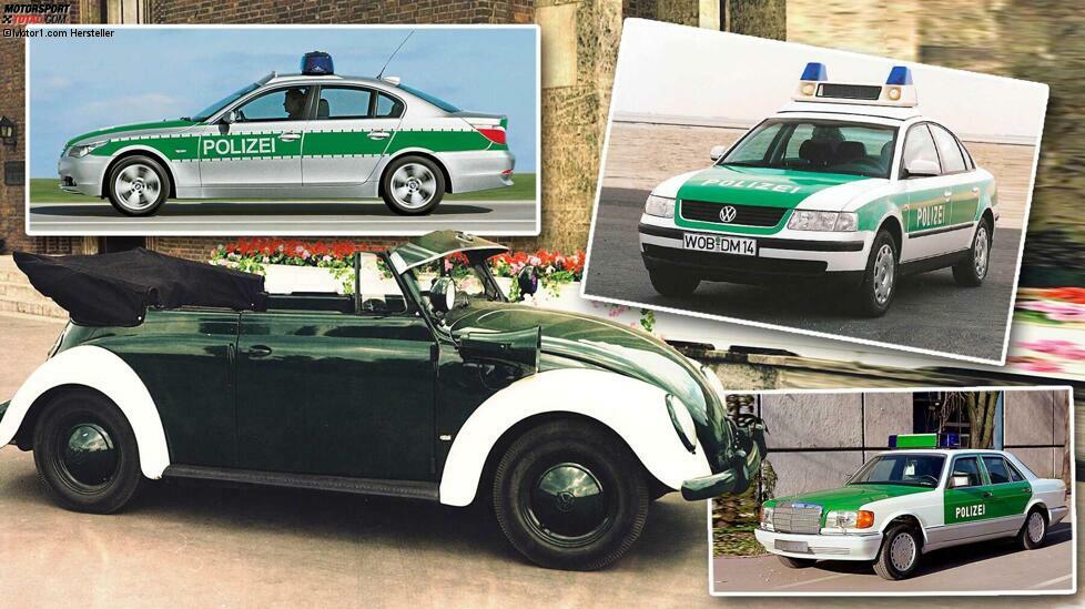 Historische Polizeifahrzeuge: So fuhren unsere Freunde und Helfer früher ...