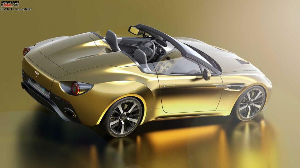 Motor: 5,9-Liter-V12 (Saugmotor)
Leistung: 600 PS
Spitze: keine Angabe
0-100 km/h: keine Angabe

gewissermaßen als Bonustrack nehmen wir noch einen zweiten Aston Martin auf, den V12 Zagato Speedster aus der 
